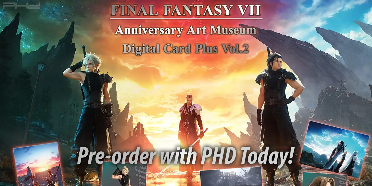 Final Fantasy VII Anniversary Art Museum Digital Card Plus Vol.2 — Square Enix
