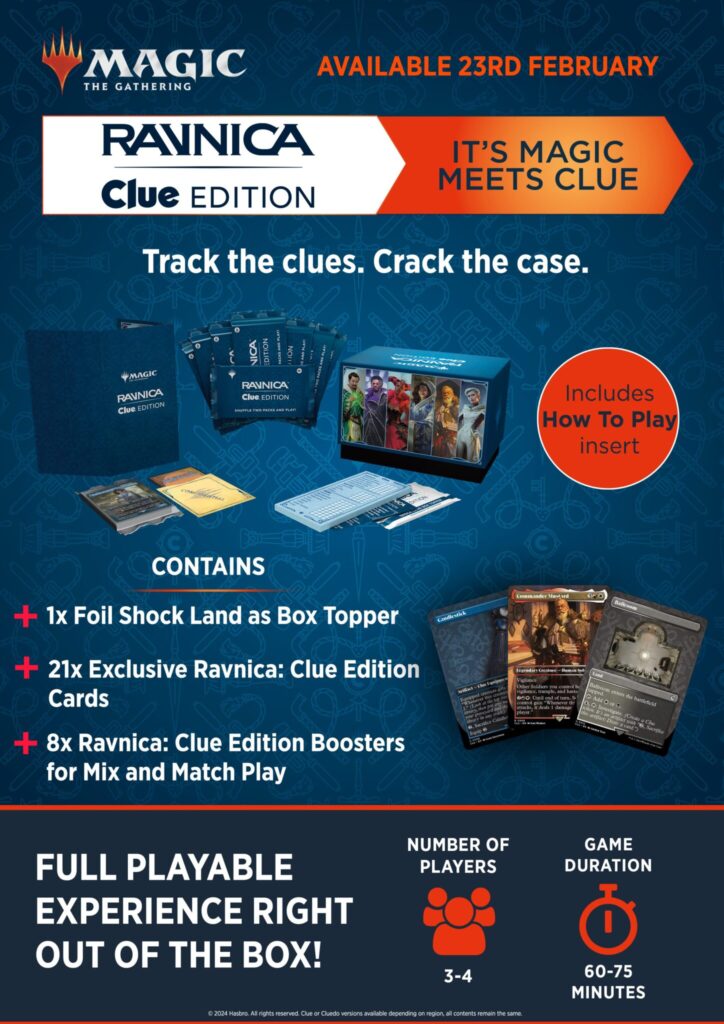 Ravnica Clue Edition info sheet