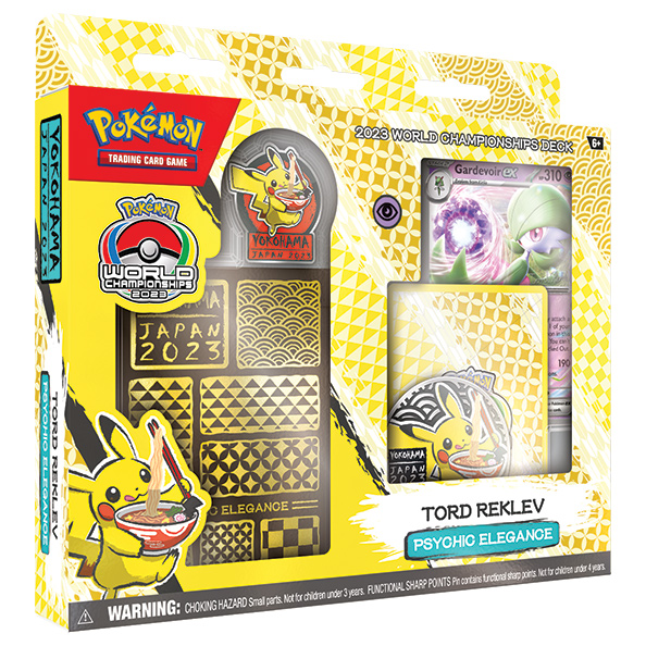 Pokémon TCG: 2023 World Championship Deck, Stacking Tin, & Paldea Adventure  Chest - PHD Games