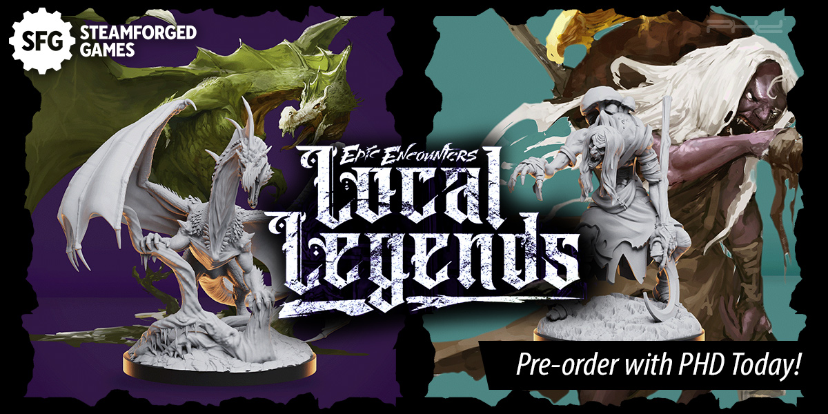 Epic Encounters, Local Legends: Green Dragon & Night Hag — Steamforged Games