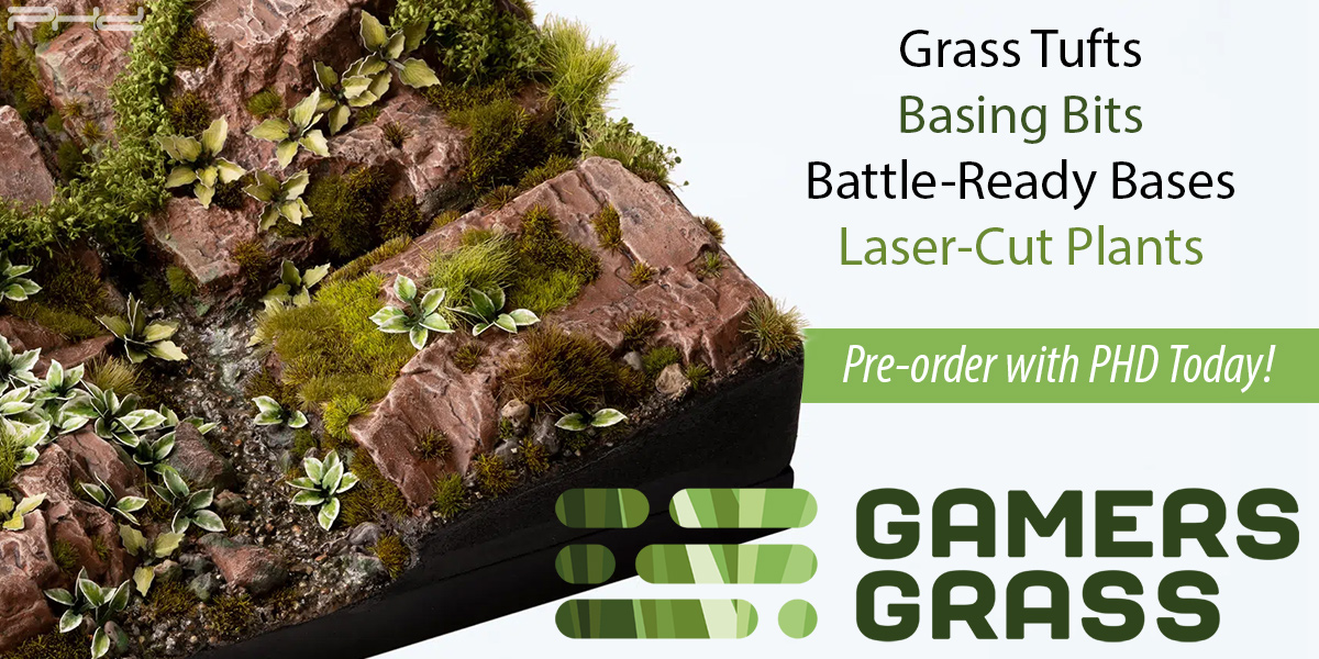 Gamers Grass: Grass Tufts, Basing Bits, & More!