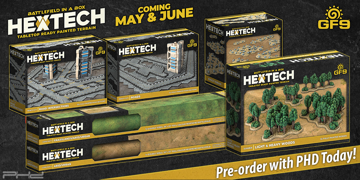 Battlefield in a Box: Hextech Terrain, Wave 4 — Gale Force Nine