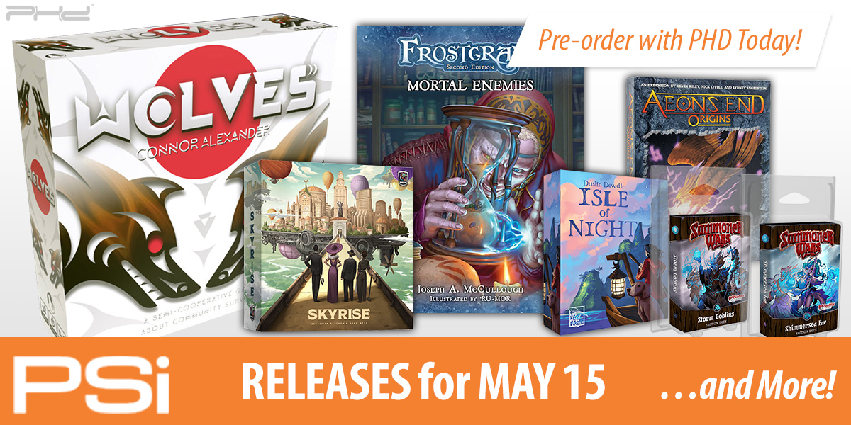 PSI May 15 Releases