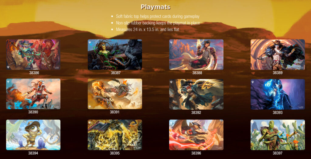 UPR MTG OTJ playmats