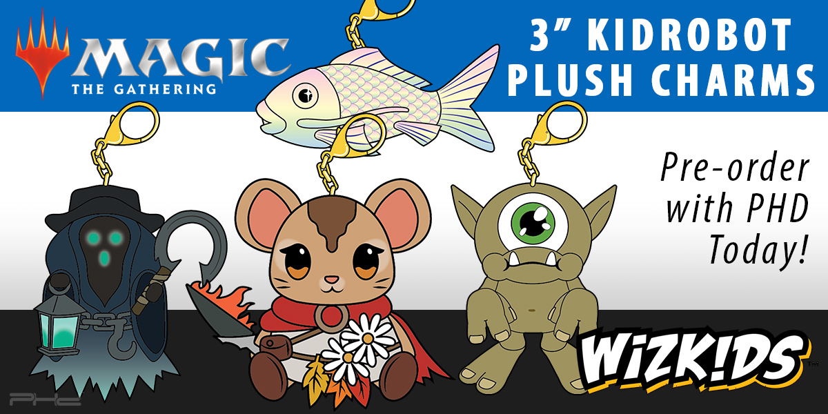 Magic: The Gathering: 3" Plush Charms, Wave 1 Display by Kidrobot — WizKids