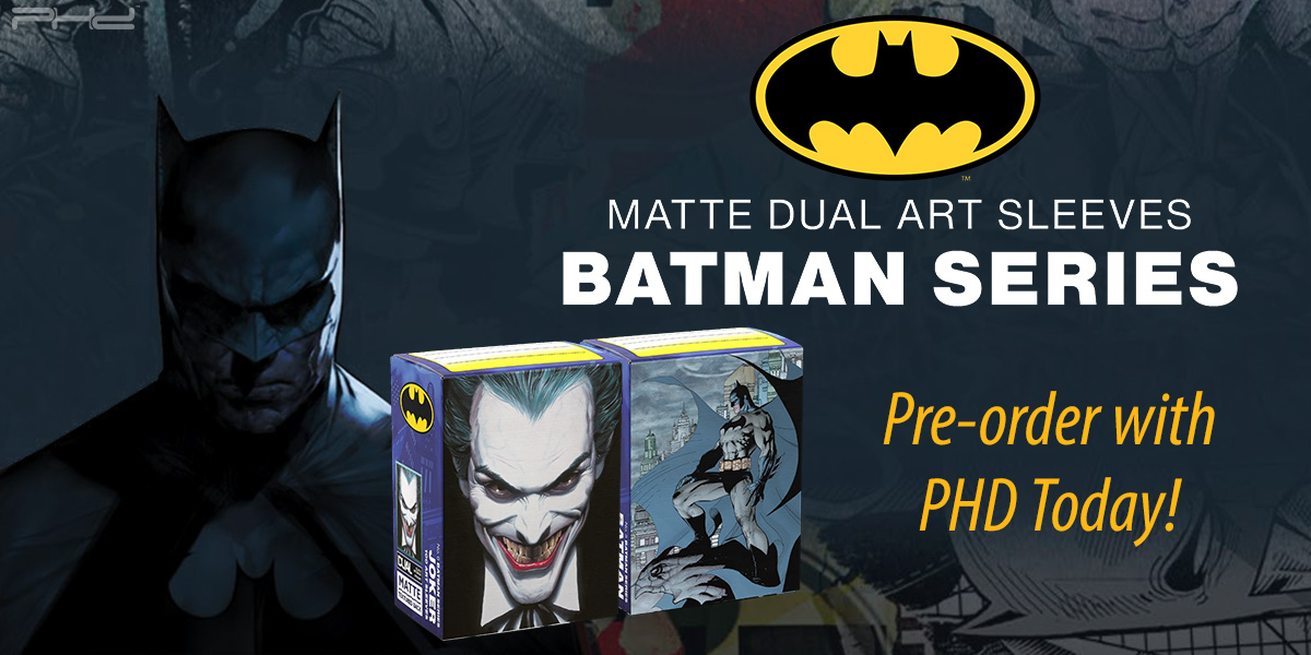 Dragon Shield: Batman Series Matte Dual Art Sleeves — Arcane Tinmen
