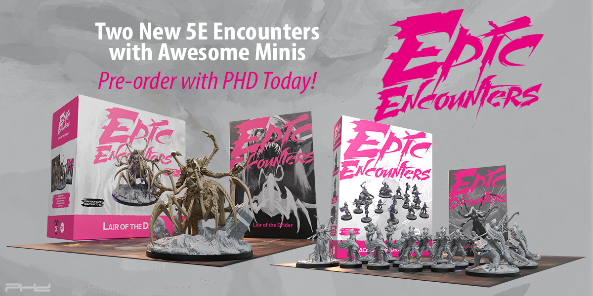 Epic Encounters: Palace of the Drow Queen & Lair of the Drider — Steamforged Games