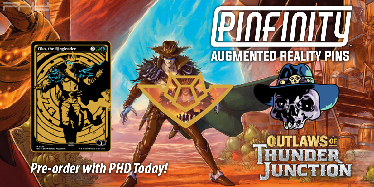 Magic: The Gathering, Outlaws of Thunder Junction AR Pins — Pinfinity
