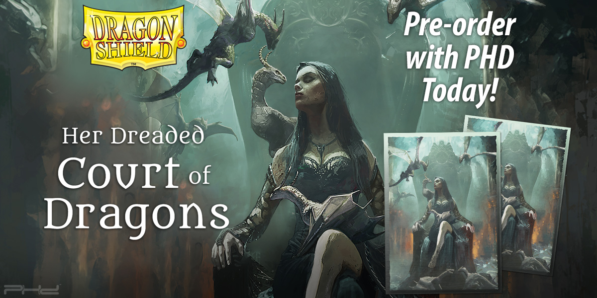 Dragon Shield Halloween Sleeves Her Dreaded Court of Dragons — Arcane