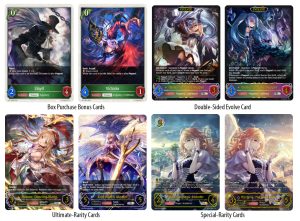 Shadowverse Evolve: Alterchaotica Booster Display sample cards