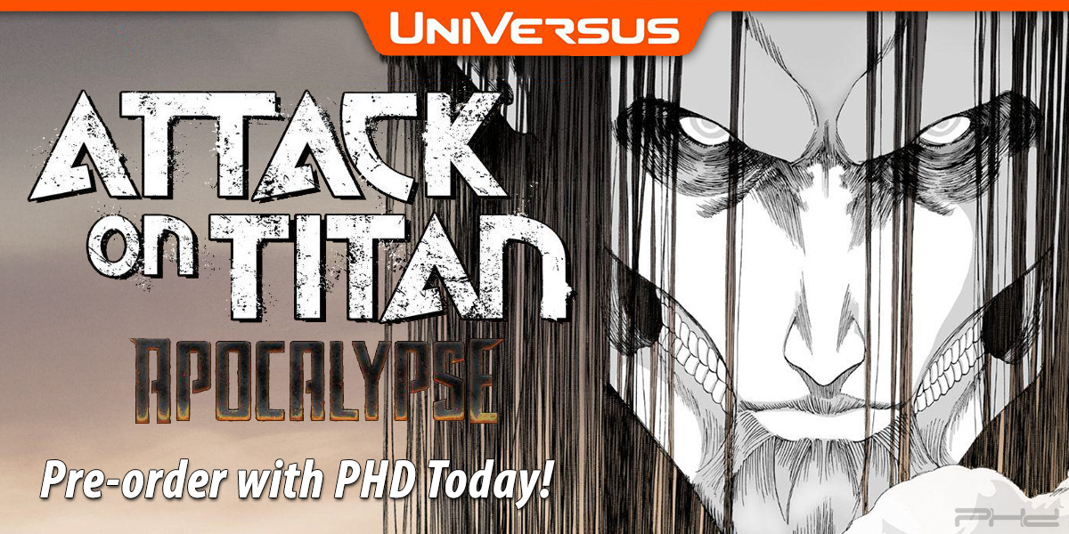 UniVersus CCG: Attack on Titan Apocalypse — UVS Games