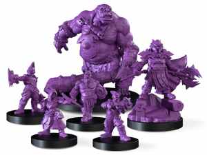 Bridge of the Duergar Cult miniatures
