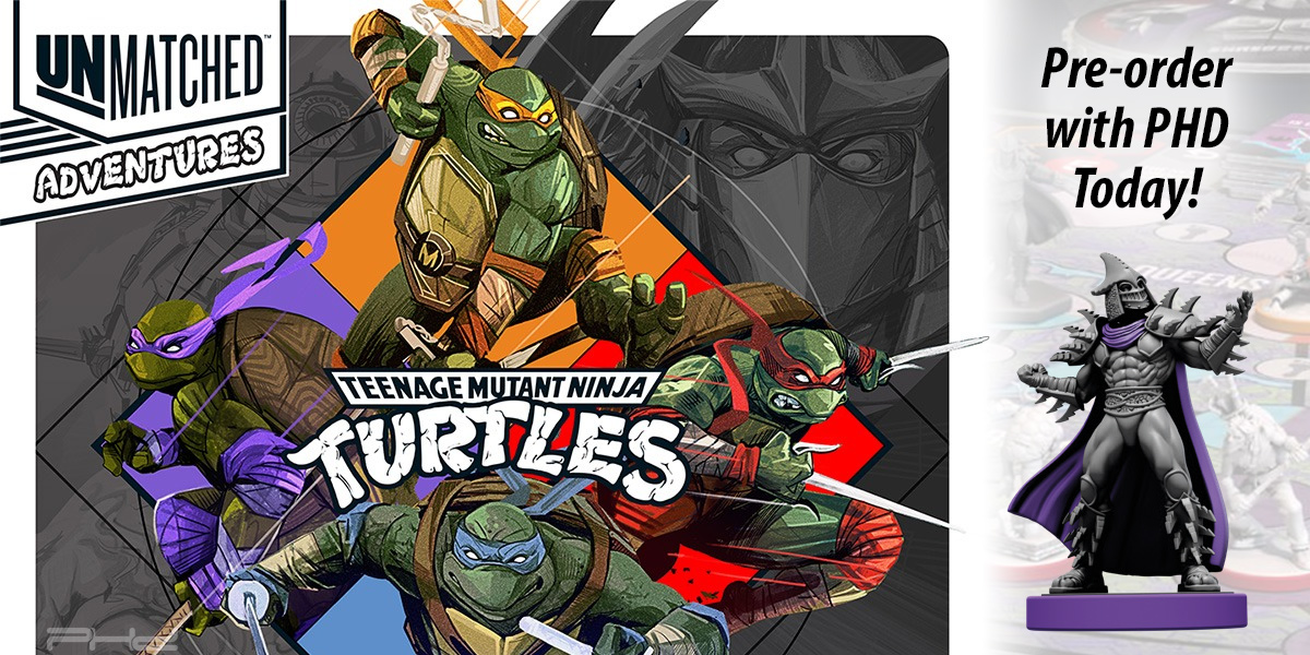 Unmatched Adventures: Teenage Mutant Ninja Turtles — Restoration Games