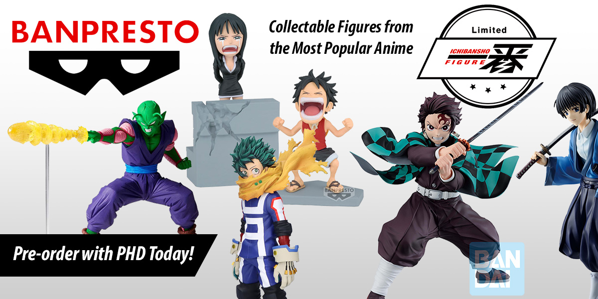 Banpresto & Ichibansho Collectable Figures: Dragon Ball, One Piece, and More — Bandai Hobby