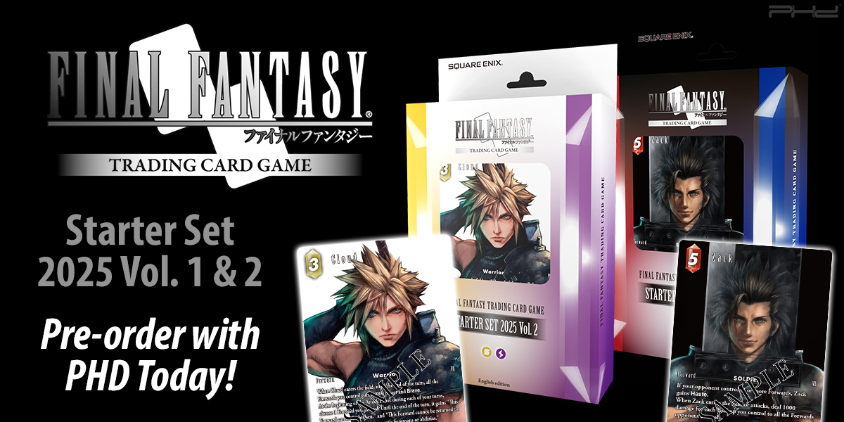 Final Fantasy TCG: Starter Set 2025 Decks, Vol.1 & 2 — Square Enix