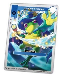 Loveland Frogman sample card