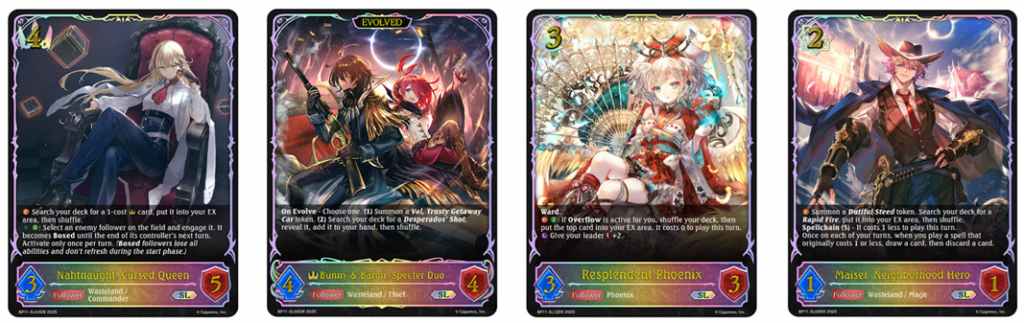 Bullet of Fate Super Legendary card frames