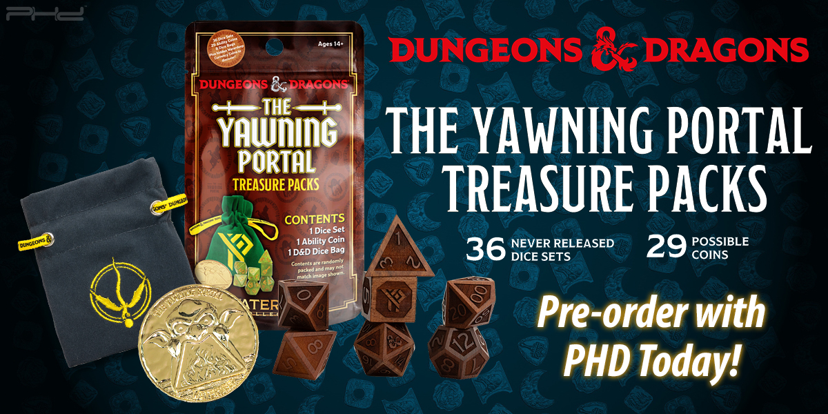 D&D The Yawning Portal Treasure Packs — Sirius Dice