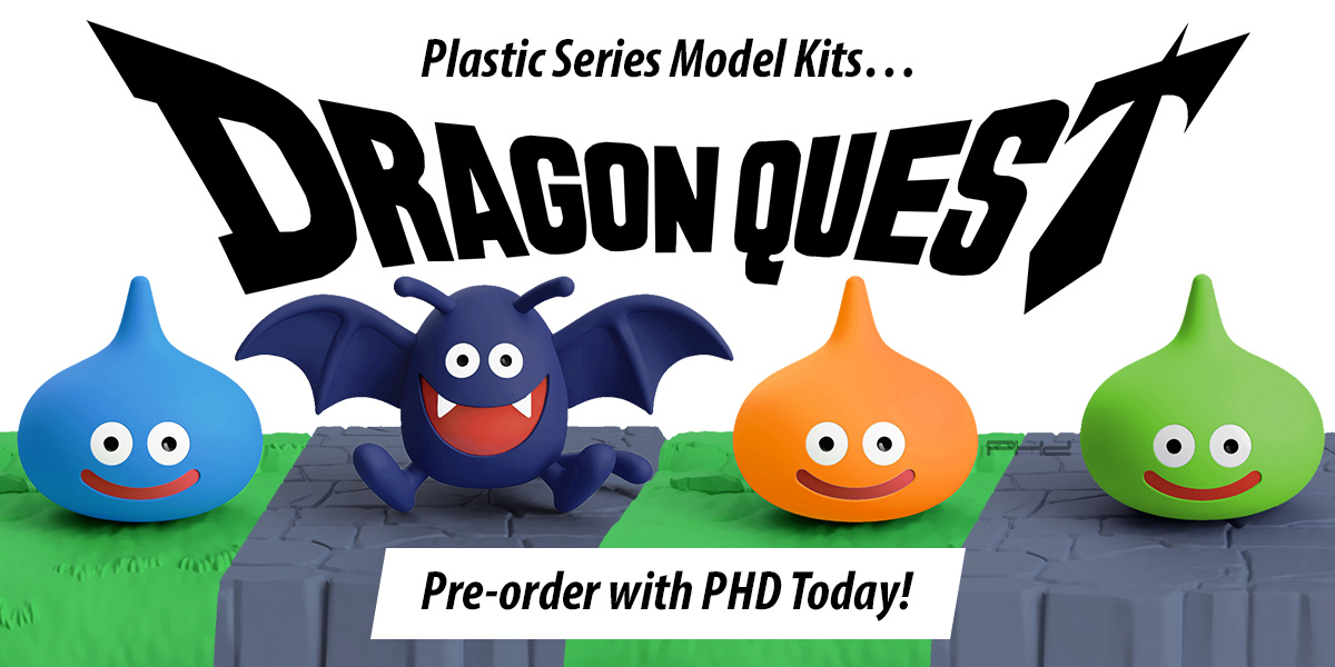 Dragon Quest Plastic Series Model Kits — Square Enix