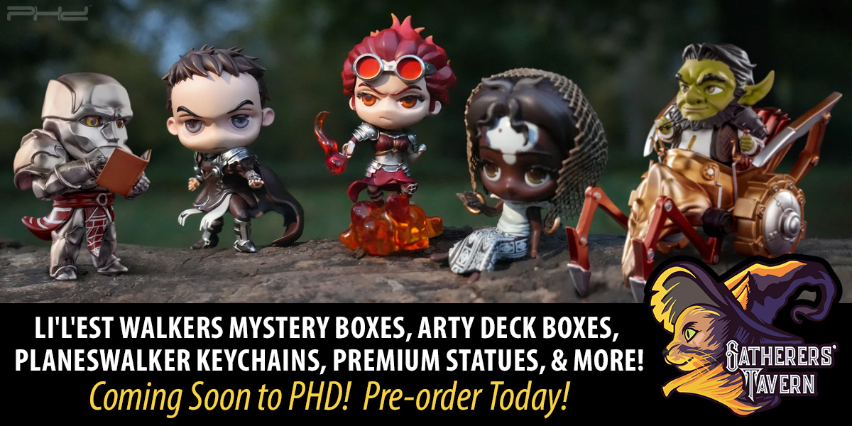Gatherers' Tavern: Premium Gaming Collectibles Coming Soon to PHD