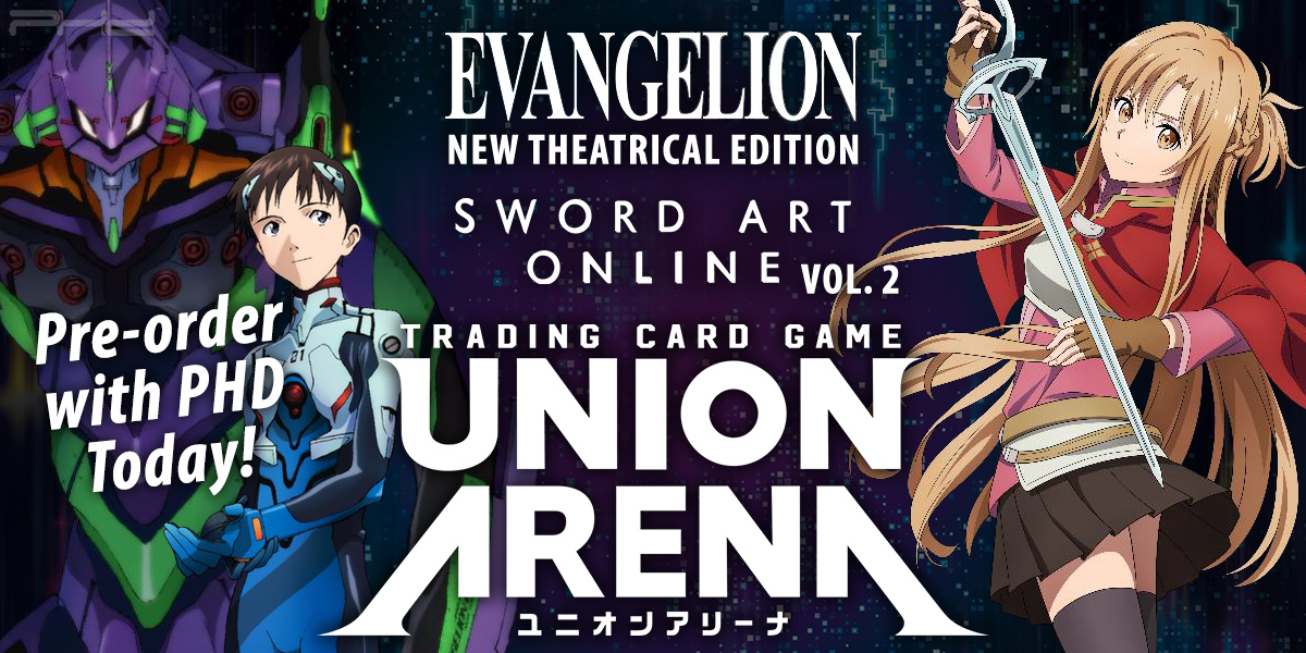 Union Arena: Evangelion New Theatrical Edition & Sword Art Online Vol.2 — Bandai