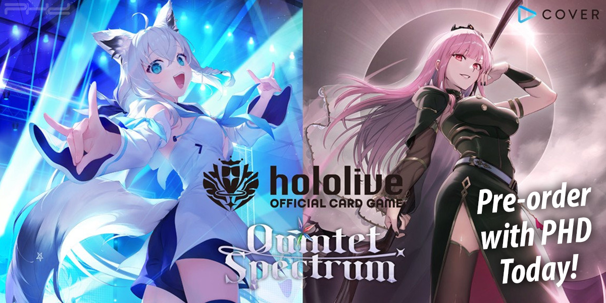 Hololive OCG: Quintet Spectrum & Start Decks — Bushiroad