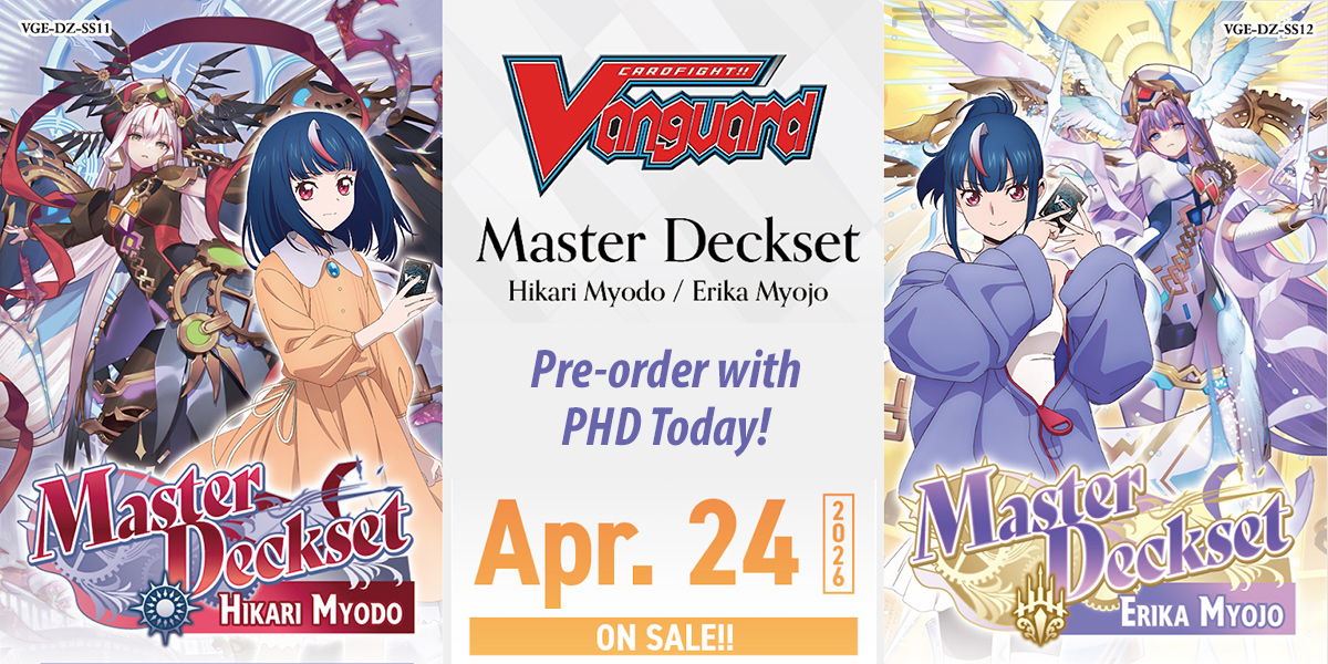 Cardfight! Vanguard: Special Series Master Decksets, Hikari Myodo & Erika Myojo — Bushiroad