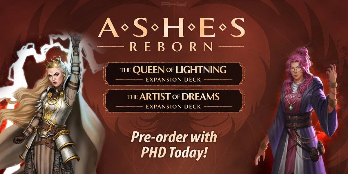 Ashes Reborn: Queen of Lightning & Artist of Dreams — Plaid Hat Games