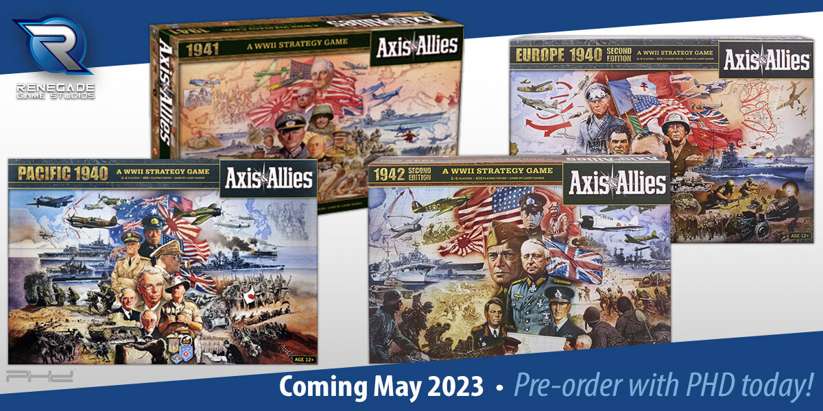 Axis & Allies: 1941, 1942, & More — Renegade Game Studios