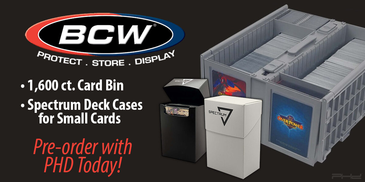 1,600 ct. Card Bin & Japanese-Size Deck Boxes — BCW