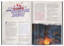 D&D Adventures: Everybody Dies, Vol. 1- Faster, Purple Worm! sample spread 2