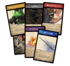Ring of Chaos sample action cards