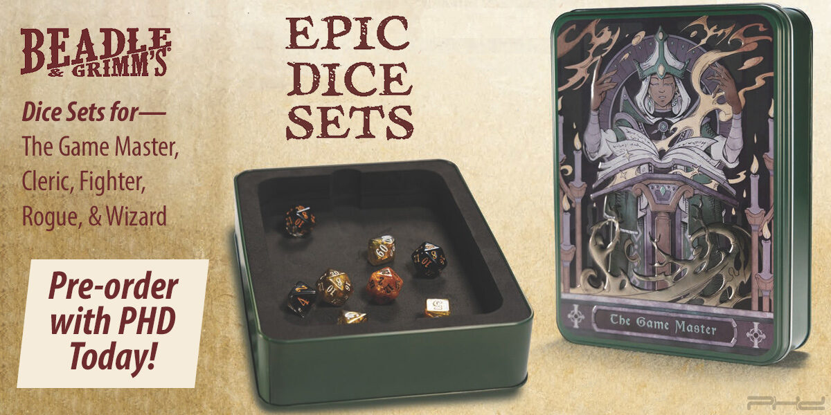 Epic Dice Sets — Beadle & Grimm's