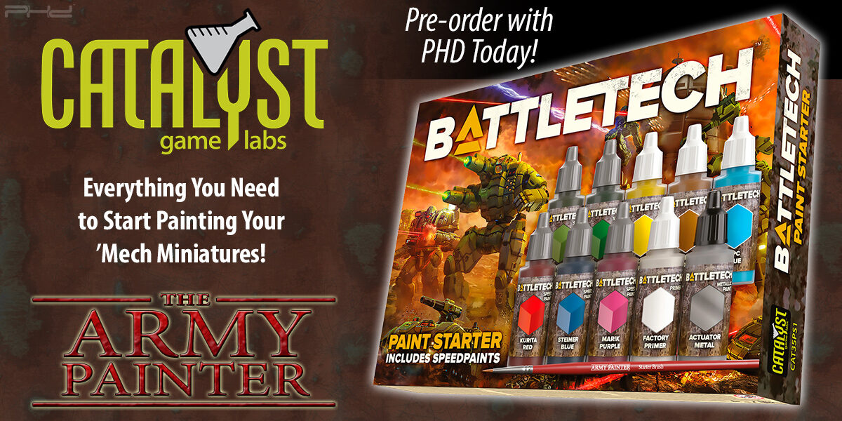 BattleTech: Paint Starter — Catalyst Game Labs