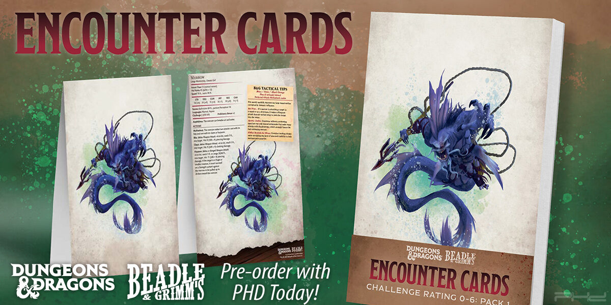 Dungeons & Dragons Encounter Cards — Beadle & Grimm's