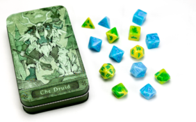 RPG Class Dice: Druid Set Tin