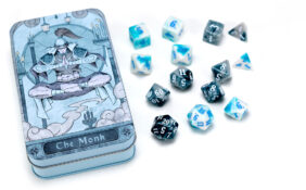 RPG Class Dice: Monk Set Tin