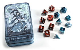 RPG Class Dice: Sorceer Set Tin