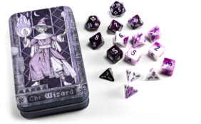 RPG Class Dice: Wizard Set Tin