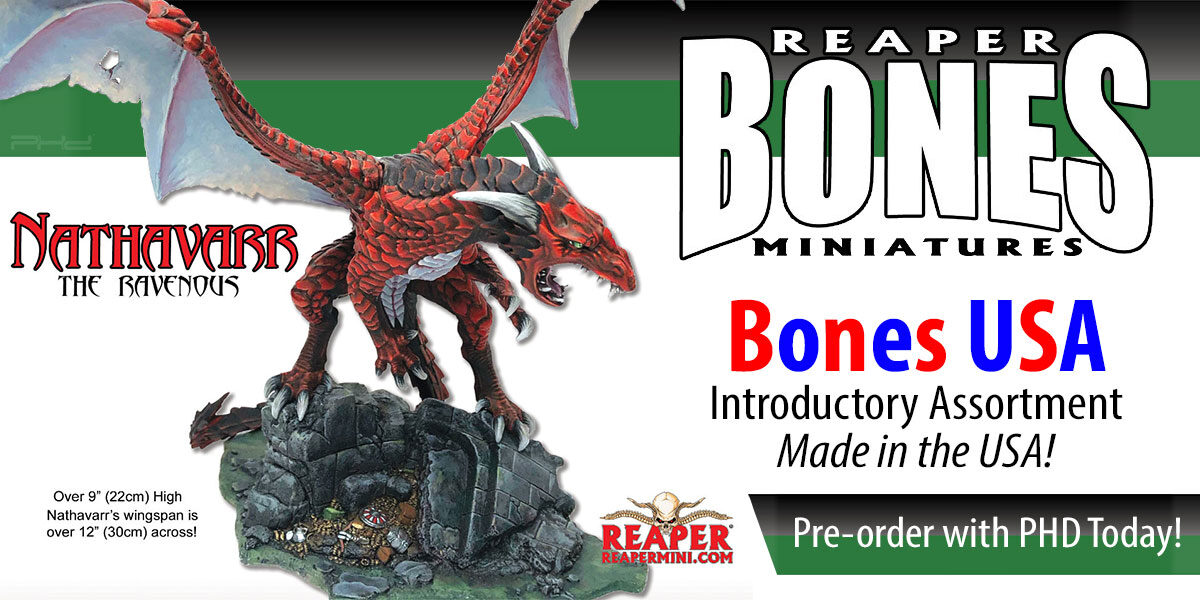 Bones USA Introductory Assortment — Reaper Miniatures