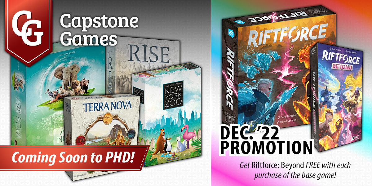 Capstone Games Available Again through PHD