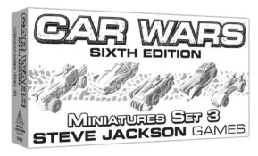Car Wars 6E Miniatures Set 3