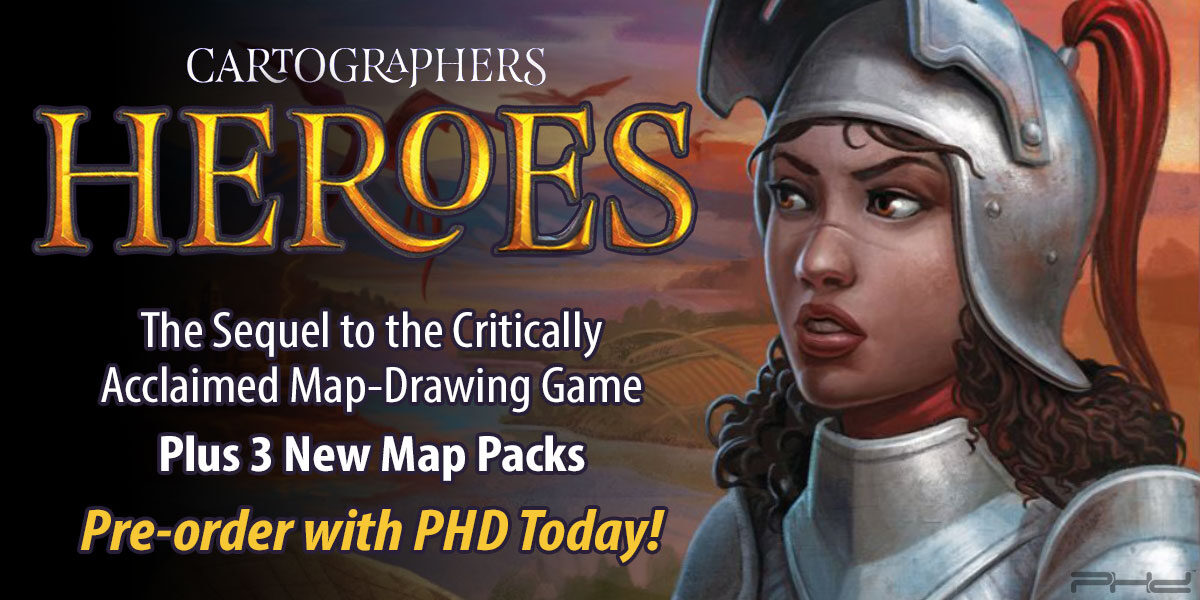 Cartographers Heroes & 3 New Map Packs — Thunderworks Games