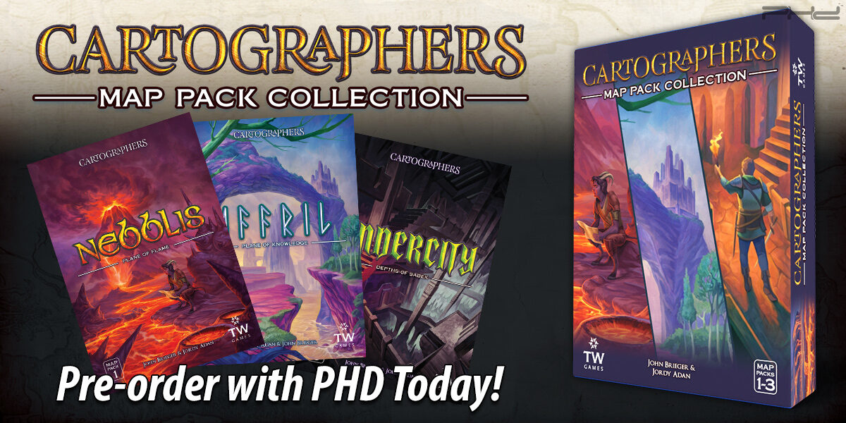 Cartographers Map Pack Collection — Thunderworks Games