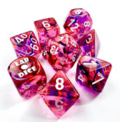 Nebula® Polyhedral Black Light Special/white 7-Die Set (with bonus die)