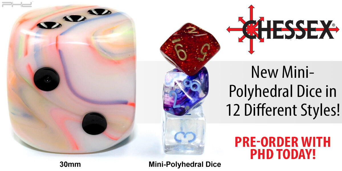 Mini-Polyhedral Dice Sets — Chessex