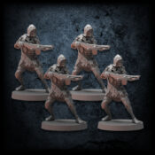 Dark Souls RPG Minis: Hollow Crossbowmen