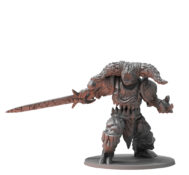 Dark Souls RPG: Sir Alonne & Smelter Demon miniature