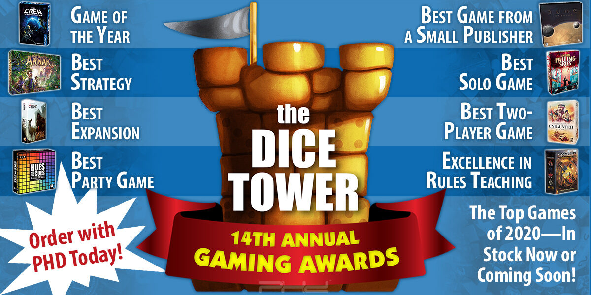 2020 Dice Tower Awards