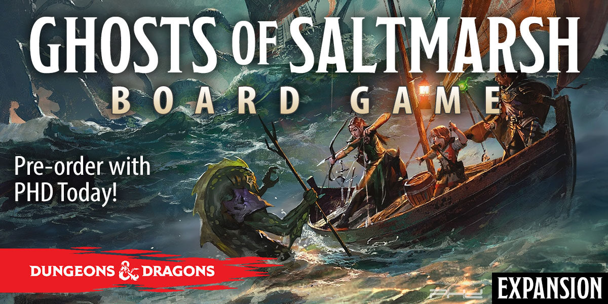 Dungeons & Dragons: Ghosts of Saltmarsh Adventure System Board Game Expansion — WizKids